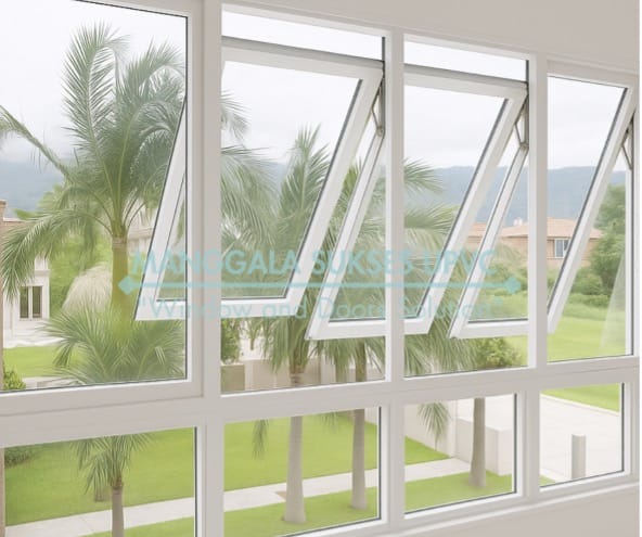 Jendela Jungkit UPVC